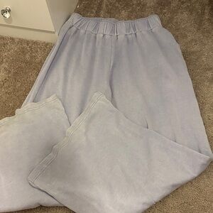 Urban Outfitters Light Gray Wide Leg Pants